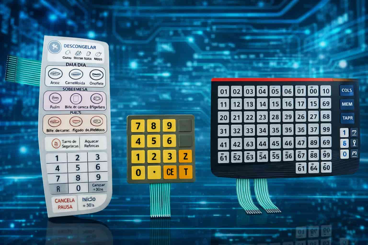 Qual a principal diferença entre teclado de membrana e mecânico? 