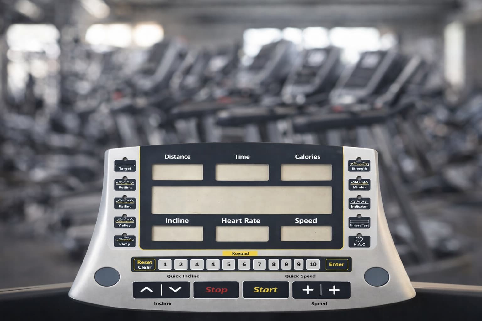 Teclado de membrana para esteira direto do fabricante