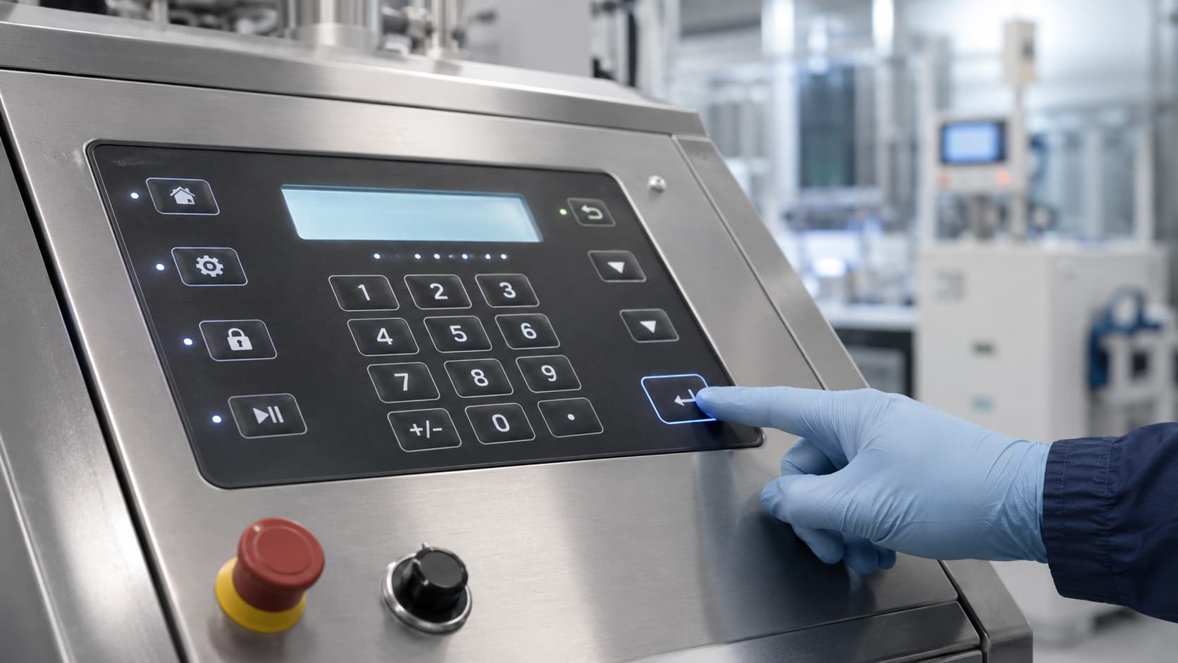 Empresa de teclado de membrana industrial e médico 