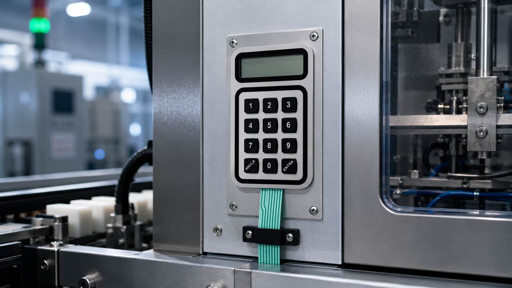 Como escolher teclado para máquinas industriais confiável