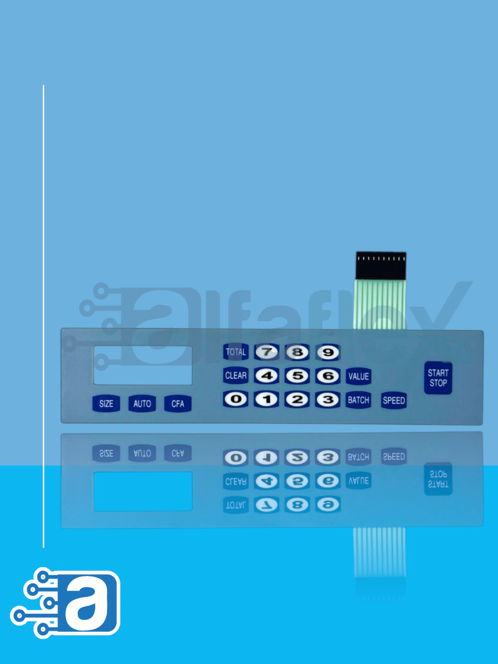 Teclado de Membrana Compatível ao modelo 1600 STAR
