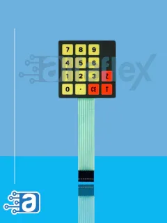 Teclado para balança Compatível com Filizola 1 16 TECLAS/00 EA-15